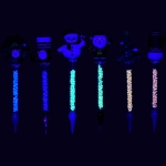 Christmas Collection Glow In The Dark Dab Tool - 6.75" / 6ct - Image 2