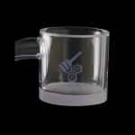 HONEY & MILK XL BEVEL QUARTZ BANGER - 90° DEGREE | YL - Image 3