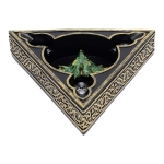 GREEN TRI-HEAD DRAGON ASHTRAY - Image 3