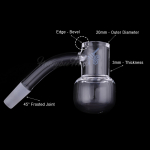 HONEY KETTLE QUARTZ BANGER - 45° DEGREE | YL - Image 6
