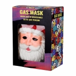 Santa Gas Mask w/ Acyrlic Water Pipe - 10.25" - Image 3
