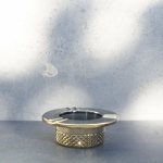 Jane West Twenties Collection Ashtray | Gold - Image 4