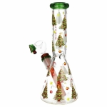 Pulsar Christmas Tree Herb Pipe Duo - 10" / 14mm F - Image 5