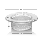 Twenties Collection Ashtray | Pink - Image 11