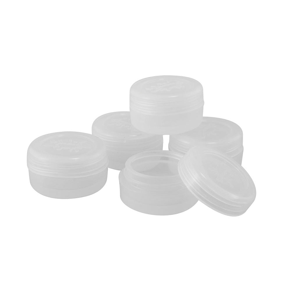 19549bf1-fe27-4557-9c84-cf0f631ea28c.jpg 5CT BOX - NoGoo Silicone Container - 7ml / Clear - Image 1