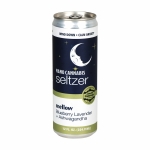 24CT CASE - Asheville Dispensary Nano Cannabis D9 Mellow Seltzer - 12oz / 30mg / Blueberry Lavender / Ashwagandha - Image 3