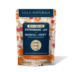 Gold Naturals Entourage Δ9 x Muscle + Joint Gummy