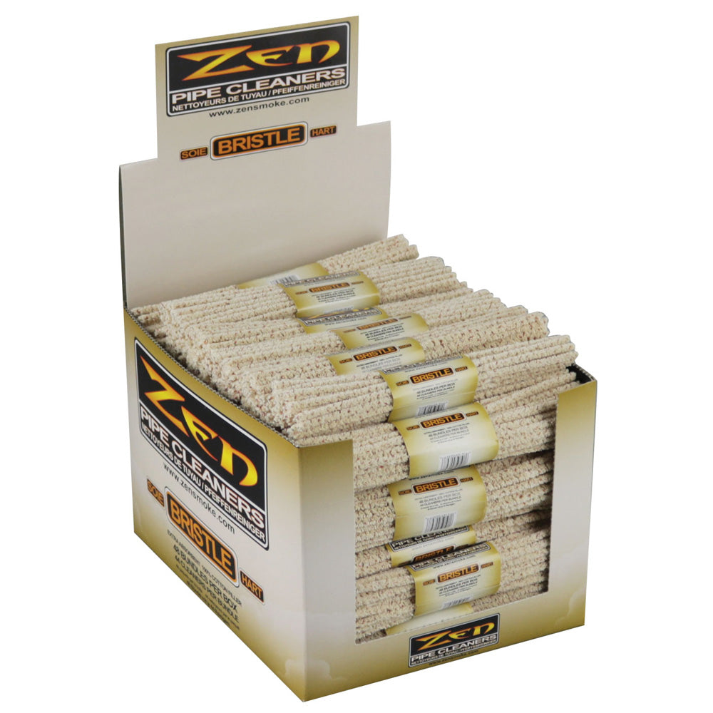 Zen Hard Bristle Pipe Cleaners - 48PC DISPLAY
