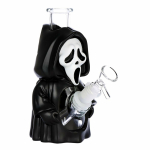 3CT BUNDLE - Scary Masked Glass & Vinyl Water Pipe - 6.6" / 14mm F - Image 4