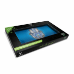 HAMSA BLUE GLASS TRAY (MED) - Image 3