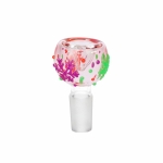 Pulsar Kiss My Lips Glow In Dark Beaker Glass Water Pipe - 9.75" / 14mm F - Image 4