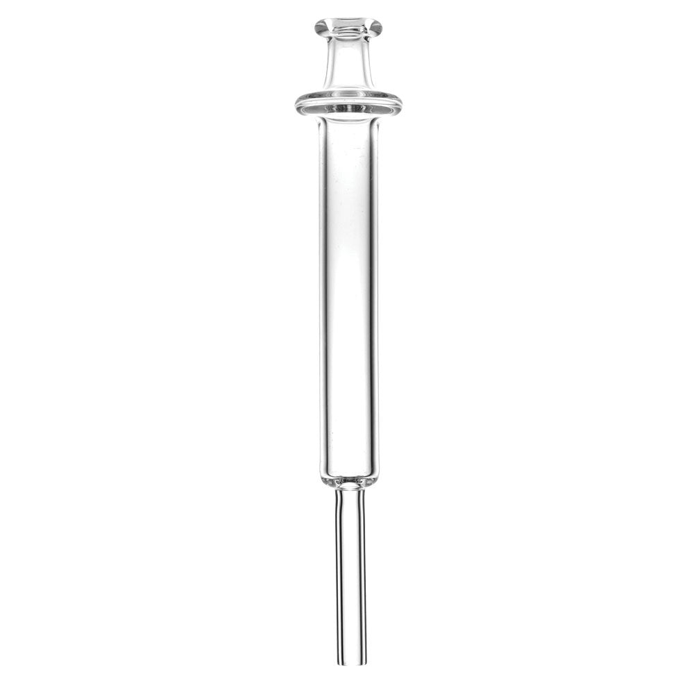 495b8d3e-18c2-41f1-ba5d-e10b70fc3f26.jpg Quartz Minimalist Syringe Dab Straw - Image 1