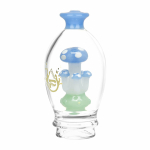 Pulsar Shroom Cluster Bubbler Attachment for Puffco Peak Pro-5.25"/Colors Vary - Image 5