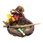 JAMAICAN CHILLING ON STUMP ASHTRAY - Image 2