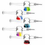 Reclaimer Dab Straw - 7.5" / Colors Vary - Image 2