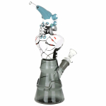 Mechanical Skeleton Glass & Vinyl Water Pipe - 10.5" / 14mm F - Image 2