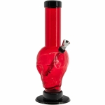 Acrylic Skull Bong9-12" - Multiple Colors - Image 12