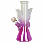 SeshGear Flowering Fairytales Beaker Glass Water Pipe - 8.75" / 14mm F - Image 2