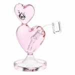 Pulsar Two-Hearted Glass Dab Rig | 6.5" | 14mm F - Image 3