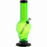 Acrylic Skull Bong9-12" - Multiple Colors - Image 2