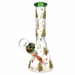 Pulsar Christmas Tree Herb Pipe Duo - 10" / 14mm F - Image 4