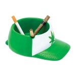 Green Leaf Snapback Hat Ashtray - Image 5