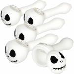 5CT BUNDLE - Jake Skeleton Silicone Hand Pipe - 4.5"