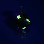 Pulsar Cubez Dry Glass Attachment for Puffco Peak/Pro - 4.2" - Image 2