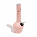 Chill - Mix & Match Series - Embossed Celestial Matte Pink Neckpiece - Image 2