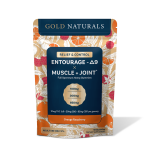 Gold Naturals Entourage Δ9 x Muscle + Joint Gummy - Image 2