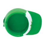 Green Leaf Snapback Hat Ashtray - Image 4