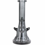Pulsar Happy Ghost Glass Water Pipe - 10" / 14mm F - Image 2
