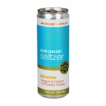 24CT CASE - Asheville Dispensary Nano Cannabis D9 Elevation Seltzer -12oz / 50mg / Tangerine Dream / Rhodiola Rosea - Image 2