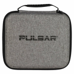 Pulsar Slant Neck Beaker Glass Water Pipe Zippered Case Travel Kit - 7" / Clear - Image 2