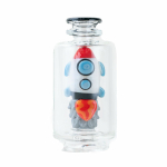 Empire Glass Works Rocket Ship Peak Top - Image 11