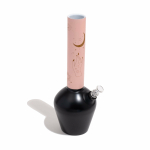 Chill - Mix & Match Series - Embossed Celestial Matte Pink Neckpiece - Image 3