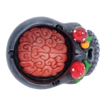 Black Skull Pink Brain & Mushroom Eyes Ashtray - Image 3