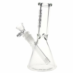 Pulsar Slant Neck Beaker Glass Water Pipe Zippered Case Travel Kit - 7" / Clear - Image 11