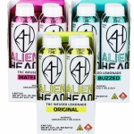 Alien Head D9 THC Lemonade | 16oz | 128mg | 4ct - Image 2