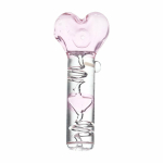 Pulsar Cool Down My Heart Glycerin Glass Hand Pipe - 5.5" - Image 2