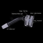 Thick Original Quartz Banger - 45° Degree | YL - Image 6