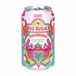 Habit D9 THC OG Soda | 12oz | 100mg | 6ct Pack - Image 3