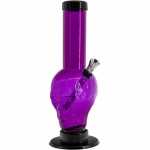 Acrylic Skull Bong9-12" - Multiple Colors - Image 16