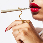 Snake in the Grass Joint Holder Ring - Image 3