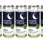 24CT CASE - Asheville Dispensary Nano Cannabis D9 Mellow Seltzer - 12oz / 30mg / Blueberry Lavender / Ashwagandha