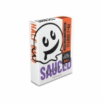 Half Bak'd Sauce'd Exotix THCA Disposable Vape | 4g | 5ct Display - Image 12
