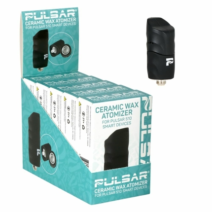 5CT DISPLAY - Pulsar 510 Universal Full Ceramic Wax Atomizer - 1pc