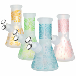 Smoke Box Water Pipe and Smoking Kit - 7.75" / 14mm F / Colors Vary - Image 3