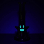 Pulsar Happy Ghost Glass Water Pipe - 10" / 14mm F - Image 5