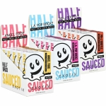 Half Bak'd Sauce'd Exotix THCA Disposable Vape | 4g | 5ct Display - Image 3